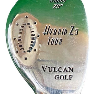 Vulcan Golf 5 Hybrid 25* RH Z3 Tour Hollowback 5-Woody Stiff Steel HC New Grip