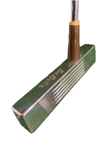 Ted Lockie Engraved Two-Way Vintage Putter Steel 33.5" RH LH Iowa Golf Assoc HOF