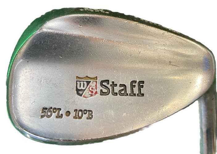 Wilson Staff Sand Wedge 56*L 10*B Men's RH Stiff Steel 35" Nice Mid-Size Grip