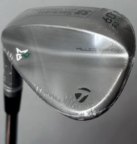 TaylorMade Milled Grind MG4 Lob LW Wedge 60-10* Steel DG Tour Issue LH NEW
