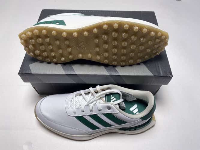 Adidas S2G SL Leather 24 Golf Shoes White Green Men's SZ 12 (IF0299)