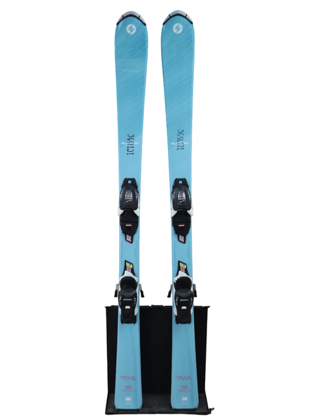 Used 2023 Blizzard Pearl Skis (130cm) w/ Marker 7.0 Bindings