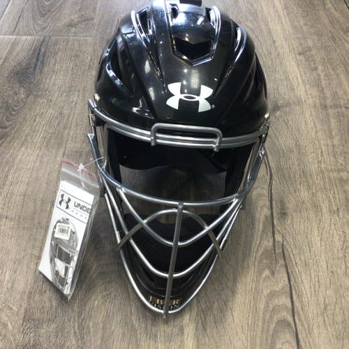 Under Armour Victory Series Youth Catcher's Mask Black Size 6 1/4-7 (New with Defect)