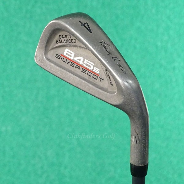 Tommy Armour 845s Silver Scot Single 4 Iron Factory G Force 2 Graphite Stiff