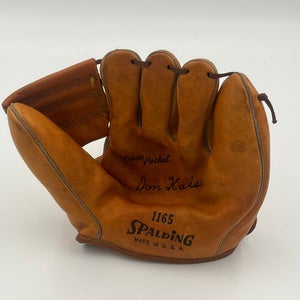 Spalding Made in USA Don Kaiser 9.5” Infield Baseball Glove