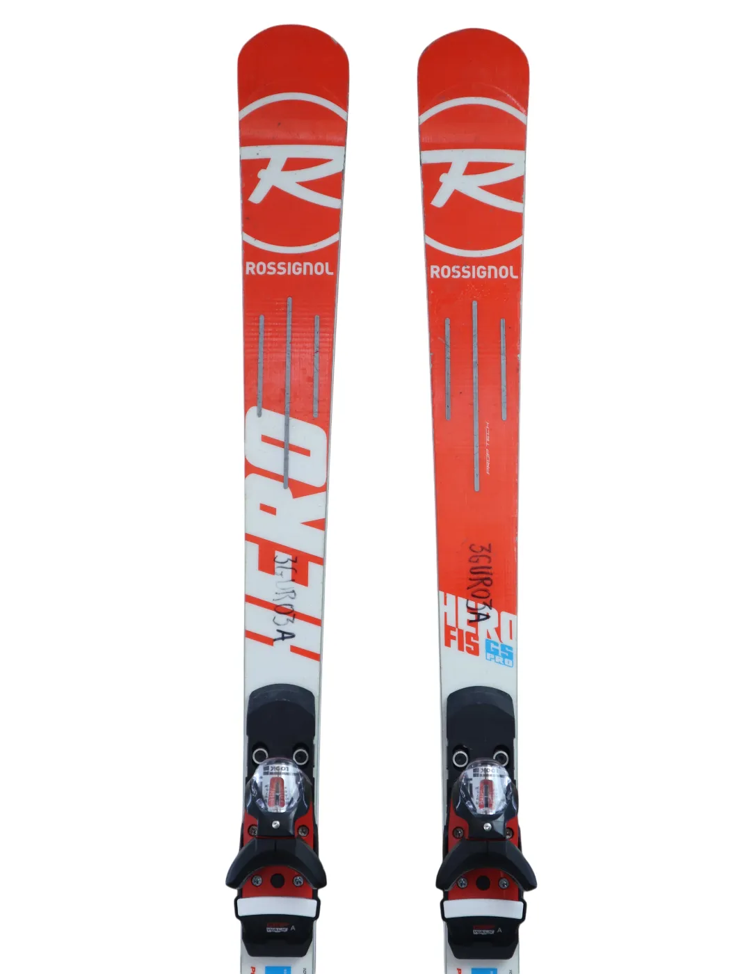 Rossignol 165cm Hero Athlete SL Skis w/ Look SPX 15 Bindings