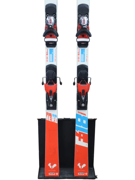 Used 2019 Rossignol Hero F-18 Titanal Skis (165cm) w/ SPX 12