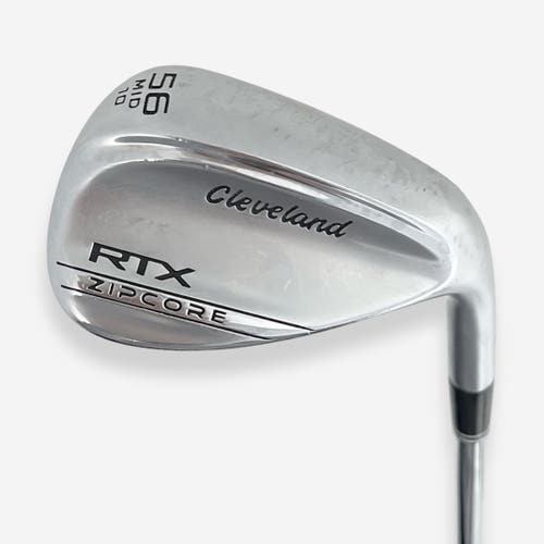 Cleveland RTX Zipcore Wedge 56° 10 Bounce Right Handed Stiff Flex Steel Shaft