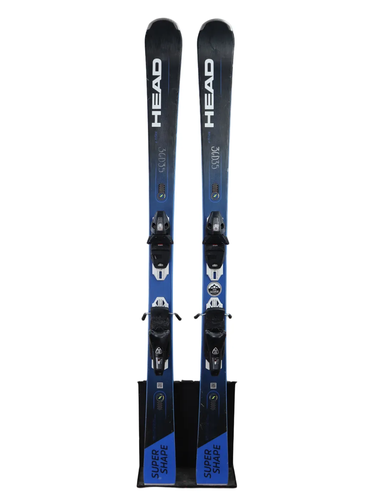 Used 2022 Head e-Titan SuperShape Skis (163cm) w/ Protector PR 11 Bindings