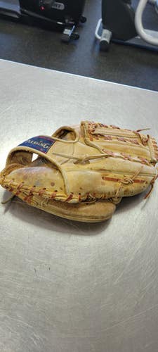 Used Spalding 42-343 DICK MCAULIFFE BB/SB Glove RH Throw Brown 10 3/4" 11497-C000151376