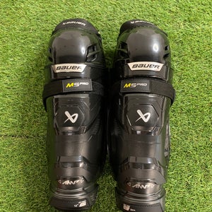 Intermediate Bauer Supreme M5 Pro Shin Pads 13" (New)