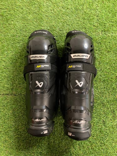 Intermediate Bauer Supreme M5 Pro Shin Pads 13" (New)