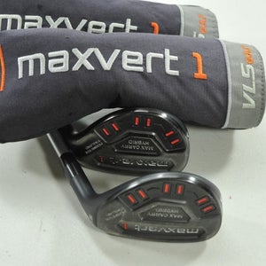 VLS Golf Maxvert 1 18* and 22* Hybrid Set Senior Flex Right 50gGraphite # 201281