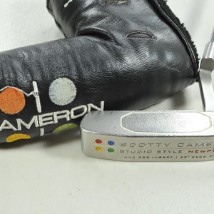 Titleist 2005 Scotty Cameron Studio Style Newport 2 35" Putter RH Steel # 201325