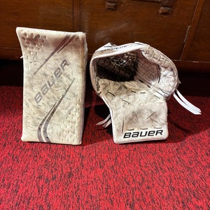 Pro Stock Bauer Hockey Goalie Gloves