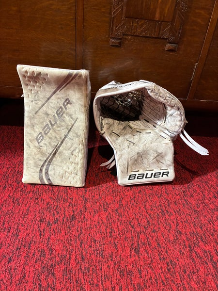 Pro Stock Bauer Hockey Goalie Gloves