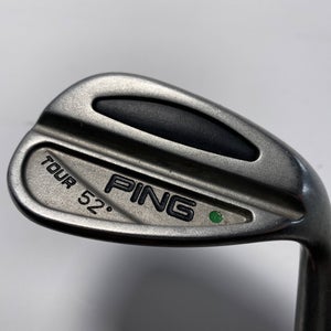 Ping Tour Gap Wedge GW 52* Green Dot 2* Up Wedge Steel Mens RH