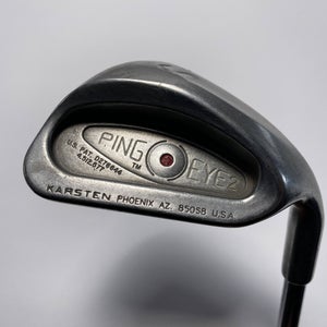 Ping Eye 2 Sand Wedge SW Red Dot 1* Flat Karsten Wedge Steel Mens RH