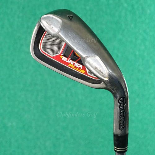 TaylorMade Burner Plus Single 4 Iron Factory Burner 85 Superfast Steel Uniflex