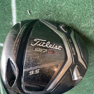 Men's Titleist 917 D2 Left Hand Driver Extra Stiff Flex 9.5 Loft