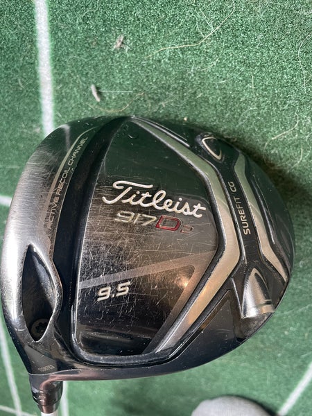 Men's Titleist 917 D2 Left Hand Driver Extra Stiff Flex 9.5 Loft