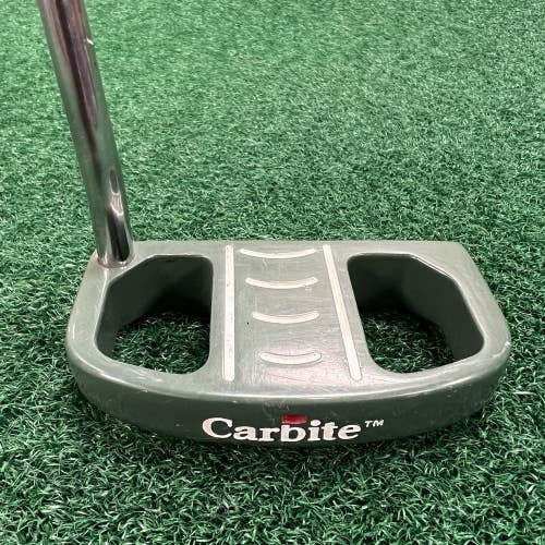 Carbite Green HC Half Mallet Putter Men's Right Hand Steel Shaft New Grip!
