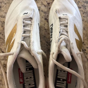Gold Men's Size M 11.5 (W 12.5) Adult New Balance Cleats (Used)