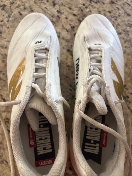 Gold Men's Size M 11.5 (W 12.5) Adult New Balance Cleats (Used)