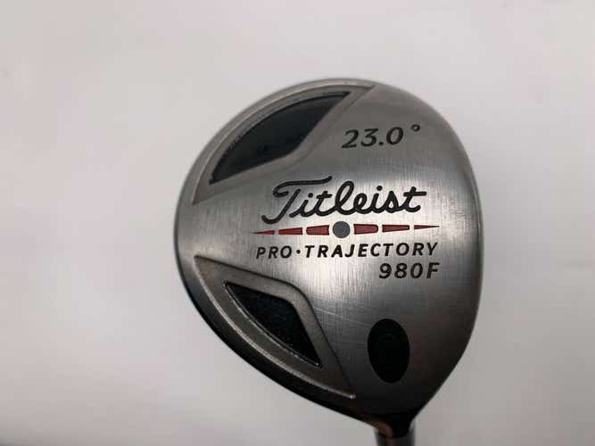 Titleist 980 F Fairway Wood 23* 4375 Stiff Graphite Mens RH