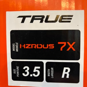 2024 True HZRDUS 7X Hockey Skates Regular Width Size 3.5 (Used)