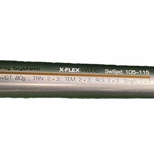 Wishon Golf X-Flex Tour Flight 45" S2S Gold Graphite Wood Shaft 105-115 MPH .335
