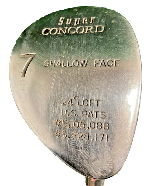Nickent Super Concord Shallow Face 7 Wood 24* Dynamic Regular Steel 41" RH