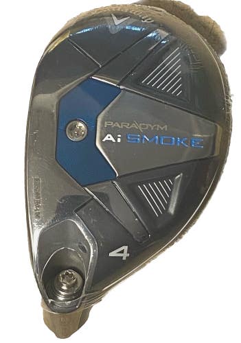 Callaway Paradym Ai Smoke 4 Hybrid 21* LH Club Head Only Mint Sealed Left-Handed