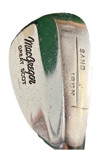 MacGregor Great Scot Sand Iron Wedge 56* RH Stiff Steel 35.25" Original Grip