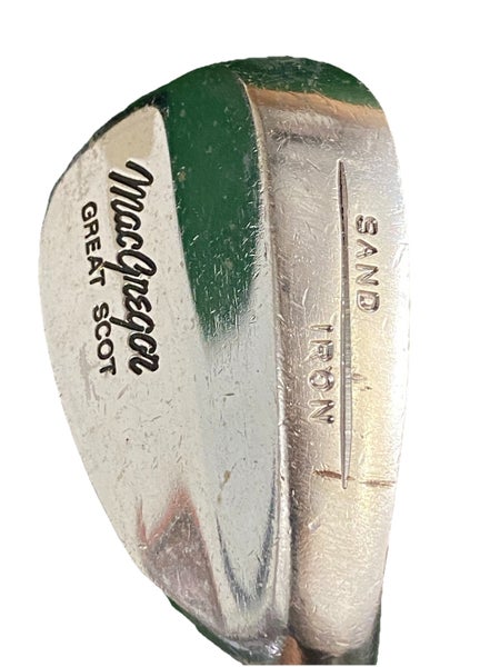MacGregor Great Scot Sand Iron Wedge 56* RH Stiff Steel 35.25" Original Grip