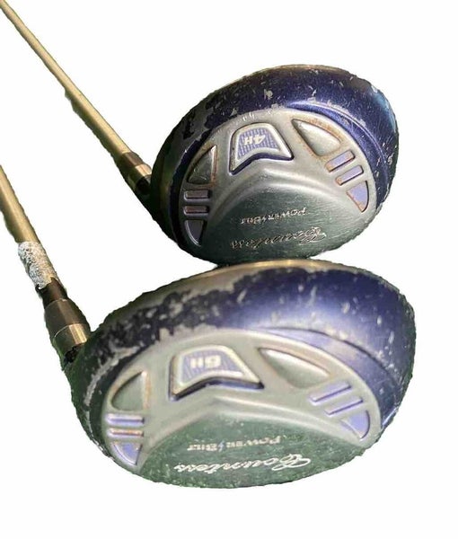 PowerBilt Countess Hybrid Set 4H, 6H 68g 4.0 Ladies RH Graphite New Grips HC's
