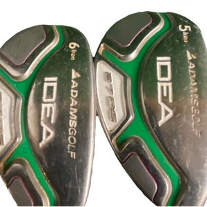Adams IDEA A7 OS Hybrid Set 5h,6h RH 50g Ladies Graphite Golf Pride Grips