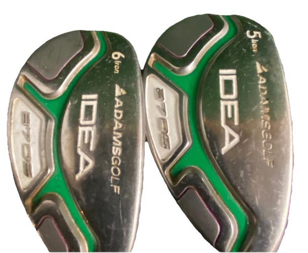 Adams IDEA A7 OS Hybrid Set 5h,6h RH 50g Ladies Graphite Golf Pride Grips