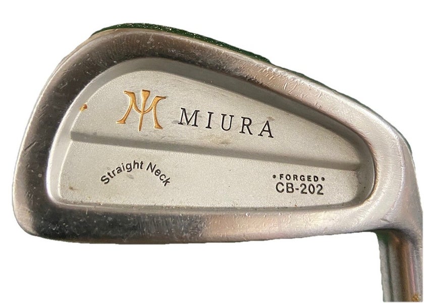 Miura Forged CB-202 Straight Neck 7 Iron +1/2" Regular Steel 37.25" RH Nice Grip