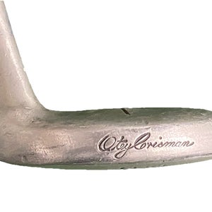 Otey Crisman 18 HB Hickory Shaft Putter 35" RH Handcrafted Leather Grip