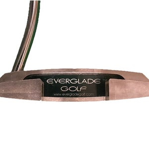 Everglade Golf Blade Putter Steel 32.5" RH Nice Jumbo Crown Grip Great Condition