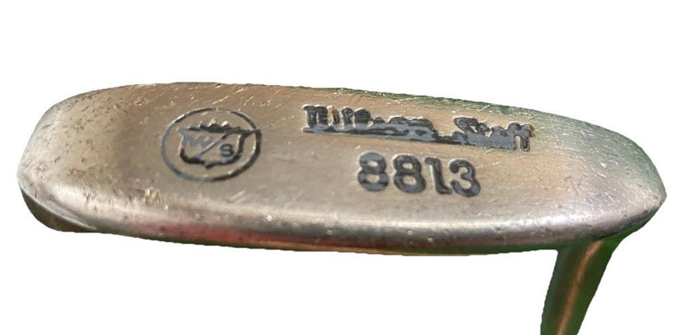 Wilson Staff 8813 Napa Blade Putter Steel 35" RH Good Vintage Pro Only Grip