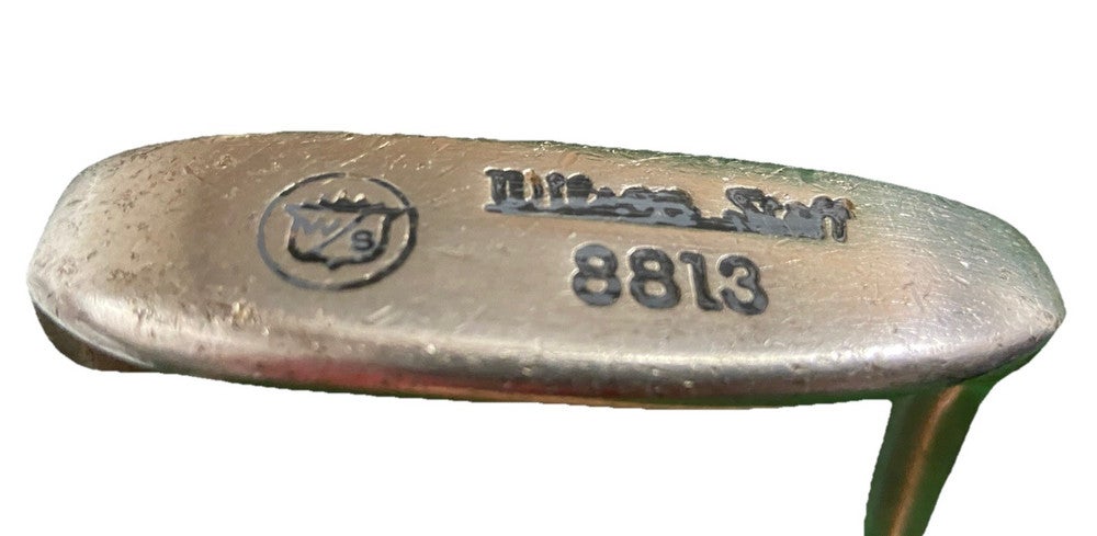Wilson Staff 8813 Napa Blade Putter Steel 35" RH Good Vintage Pro Only Grip