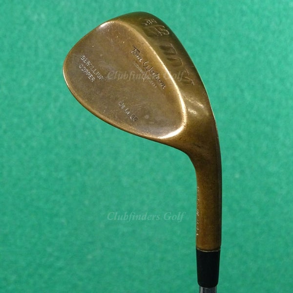 Ram Tom Watson Scoring System BeCu 58 SW Sand Wedge Stepped Steel Stiff *READ*