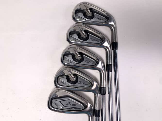 Titleist T300 Iron Set 4-8 True Temper AMT Red R300 Regular Steel Mens RH