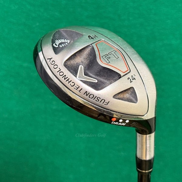 Callaway FT 24 4 Hybrid Fujikura Fit-On M Hybrid Graphite Stiff