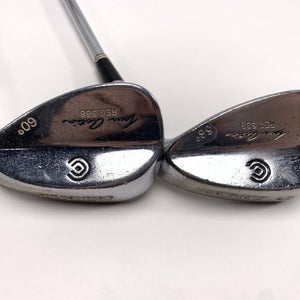 Cleveland 588 Chrome Wedge Set 56* 60* Wedge Steel Mens RH