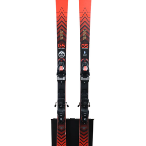 Used 2024 Volkl Racetiger GS WC Skis (144cm) w/ Marker Race TLT 10 Bindings