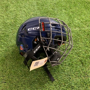 Blue Small CCM Tacks 910 Helmet (Used)
