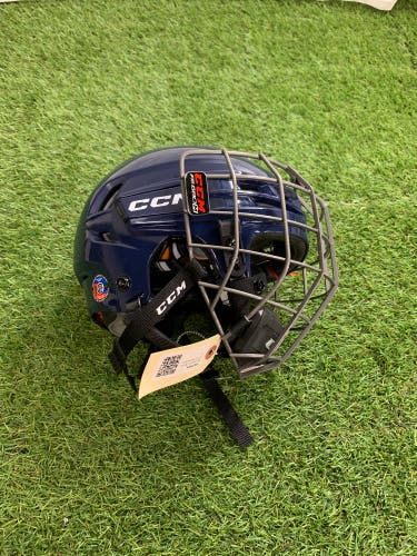 Blue Small CCM Tacks 910 Helmet (Used)